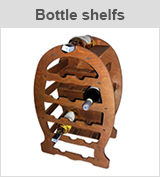 bottle shelfs